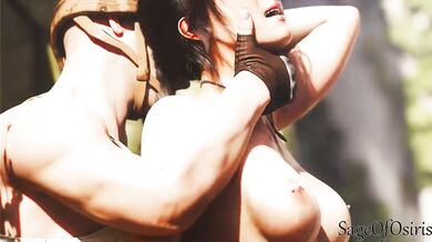 "Lara, the outdoor adventurer, gets fucked wild in nature"