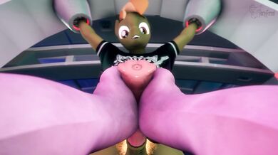 "The Alien and Luntik's Mom's Horny Adventure in the Forest (Hentai Porn Video)"