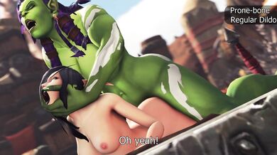 'The Futa Queen of the Orc Tribe: Your New Life in Hell as a Sex Slave'