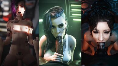 "Rebellious Redhead's Rampant Romp in the Robotic Realm - Cyberpunk HMV PMV"