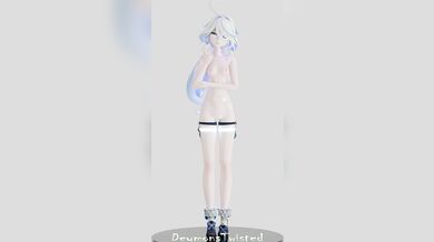 "Pink Elephants and Furina, a Blender MMD Hentai Adventure"