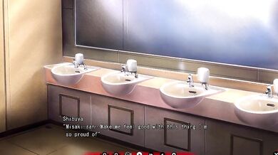 Sexy nerd girl is playing a video game and getting turned on, leading to steamy hentai action in her dorm room!