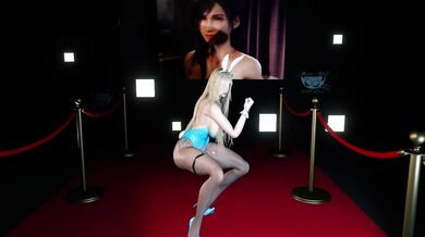 'Sexy Tifa and Bunny Get Down to Dance'