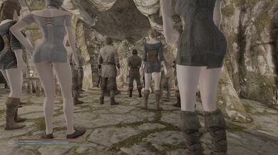 "One unforgettable night with the miner and his skyrim dogma."