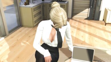 'Sexy Secretaries of the 4K Ultra HD Office'