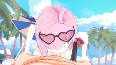 "[Hololive] Luna sucking cock like a pro"