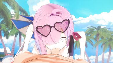 "[Hololive] Luna sucking cock like a pro"