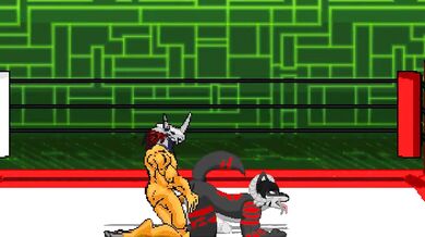 Rewritten as: 'The Powerful WarGreymon Claims the Sensual Saber as His Reward'