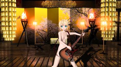 The sexy Nympho, Rin, takes off her clothes and starts a sensual dance to the tune of Tengaku, leaving you breathless with desire!