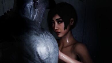 The two lovers, Ada and Mr. X, found themselves in a seedy interrogation room after being caught having hot sex on the police station's rooftop.