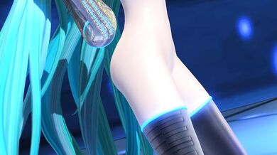 "Miku, Nude and Dancing, - Saturated Desires"