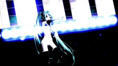 "Miku, Nude and Dancing, - Saturated Desires"