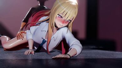 "Sultry, Seductive and Sinful - Marin Kitagawa's Hot Night of Hentai Desire!"
