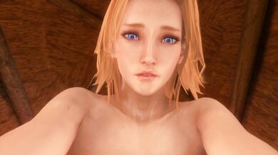 'Busty Tina on the Beach'