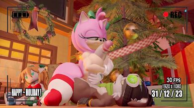'Amy Giving Her Best Friend A Naughty Present (Voyeur Added)'