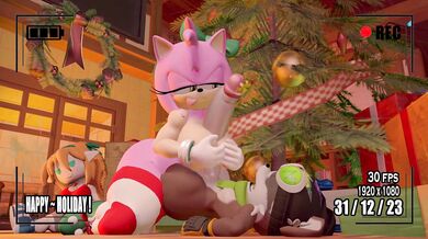 'Amy Giving Her Best Friend A Naughty Present (Voyeur Added)'