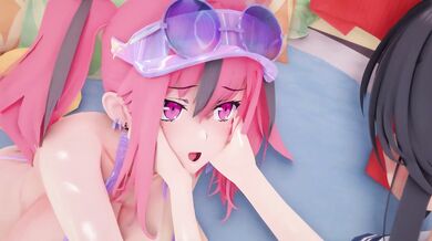 "BREAKFAST BONANZA - MILKING THE FARM GIRLS"