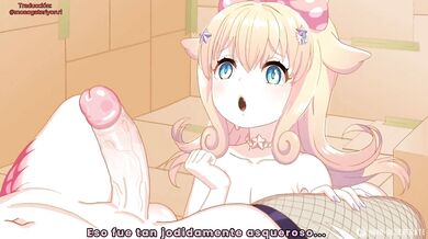 'La Chica Gorda y la Niña Más Loca del Mundo en un Apretón de Manos que Terminará en una Locura Sexual Insana'