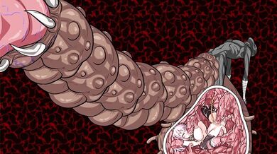 "Tempting Tail: An Animated Cock Vore Adventure"