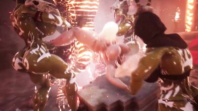 'Busty Babes With Huge Tits And Hungry Monsters: A Cock Addiction'