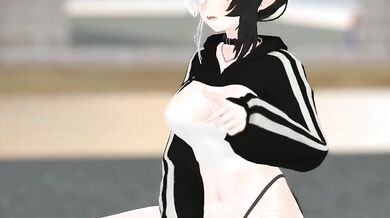 "Lustful Lips and Bouncing Balls - A VTuber's Hentai Adventure"