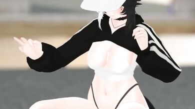 "Lustful Lips and Bouncing Balls - A VTuber's Hentai Adventure"