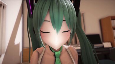 'Hatsune Miku's Huge Tits and Used Doll Sex Android Adventures'