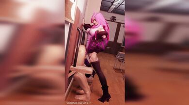 'ThrustingGooeyJizzBombsAllOverKatarinaWhileSheHumpsTheFellowStuckInAPlasteredWall!'