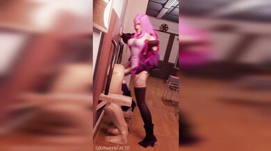 'ThrustingGooeyJizzBombsAllOverKatarinaWhileSheHumpsTheFellowStuckInAPlasteredWall!'