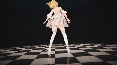 "Kagamine Rin and Hibiki Dance (000MMD)"