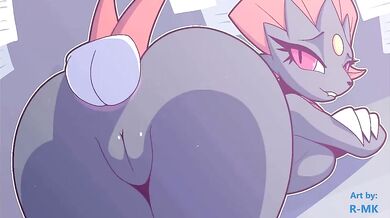 'Mighty Weavile Takes a Sensual Break'