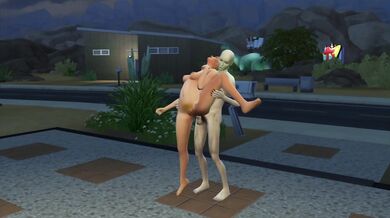 'A stinky alien humps a pregnant lady from behind in a steamy encounter'