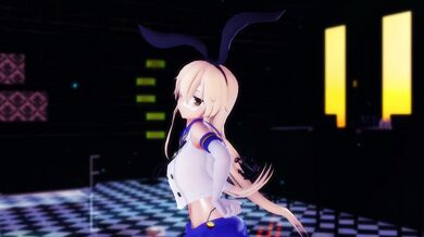 "Captain Shimakaze and Robo-500: Copycat [MMD R15] Hentai PORN"