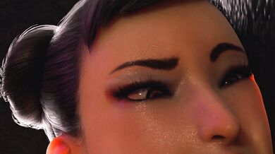 "Mortal Kombat - Chun Li Back Bent in the Library"