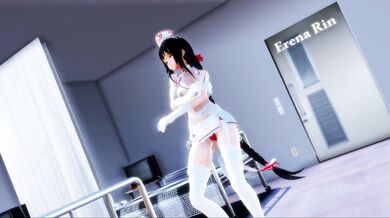 "Sexy Office Romance: Erena and Rin, a steamy collection of three-ways and group sex in the workplace."