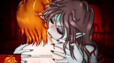 'Ferocious Furry Feline Flirts with Foxy Friend'