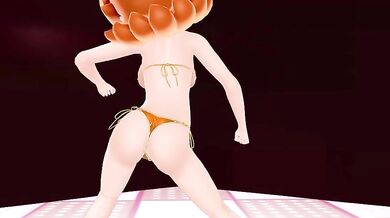'MMDXX - MMD Lady Layton (The Boss's Sexual Fantasy)'