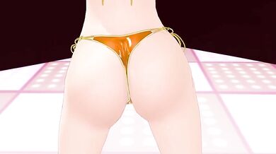 'MMDXX - MMD Lady Layton (The Boss's Sexual Fantasy)'