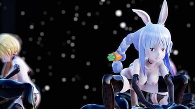 'Sexy Women in Lingerie Gather for a Wild Orgy Party with Aqua, Mel & Pekora'