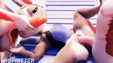 "Swimming Pool Fun With Judy's Double D's"