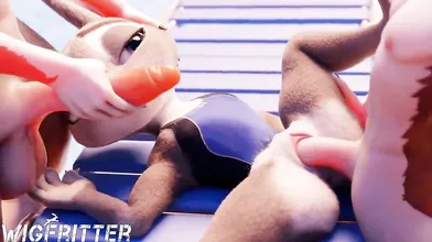 "Swimming Pool Fun With Judy's Double D's"
