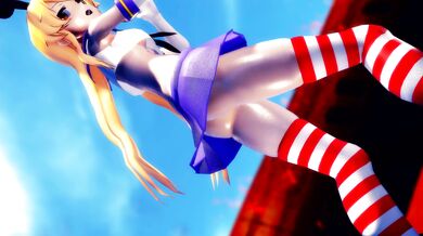 'Sexual Waves in the Dark with Hamselvish MMD R18 Shimakaze'