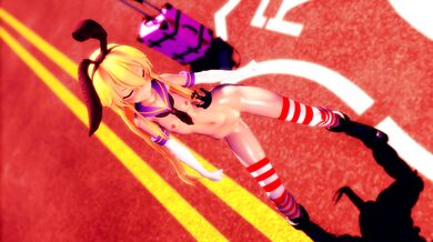 'Sexual Waves in the Dark with Hamselvish MMD R18 Shimakaze'