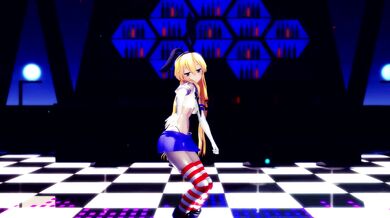 'Sailor Shimakaze Touch Me Babe [MMD R15] Hamselvish: A Sensual Nautical Adventure'