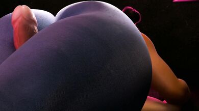 "Street Fighter's Chun-Li Suffers a Thighjob from her Adoring Fan"