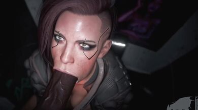 "Riding the Train of Love with Valerie's Succulent Blowjob in 75 FPS Hentai Porn."