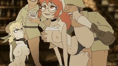 'Eri and Fio go wild in bedroom sex scene vol.2 - Kyde'