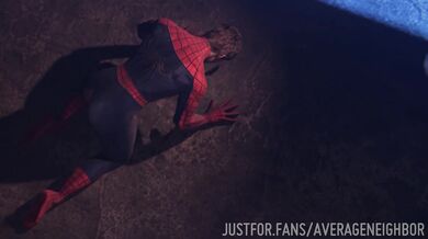 'Venom and Spider-Man in the Bedroom - A Toys' Playground'