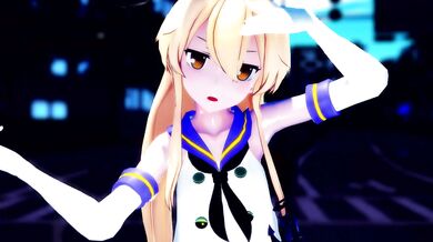 'Shimakaze: The Masturbating Maid! Play with R18 Hamselvish'