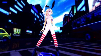 'Shimakaze: The Masturbating Maid! Play with R18 Hamselvish'